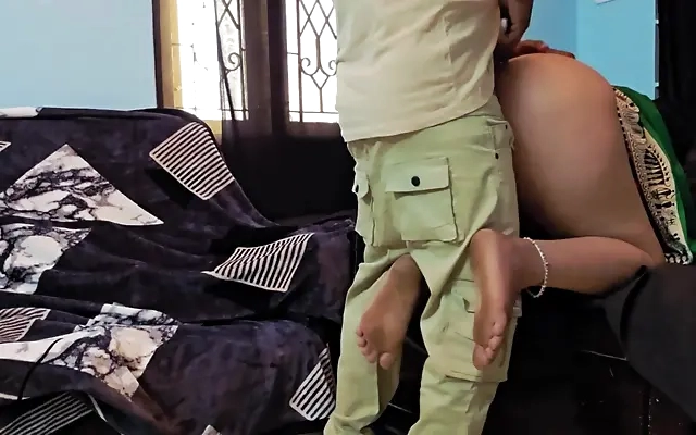Red Milf in high heels fucking as a slut