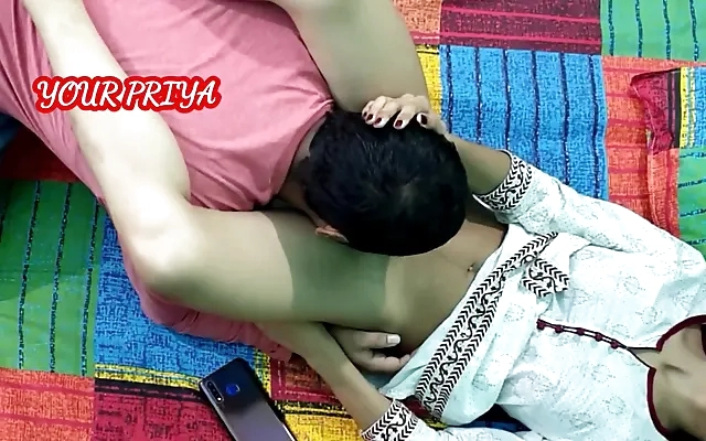 Desi Indian Devar fucks his lactating milky Bhabhi when his brother not around ( Full Movie )