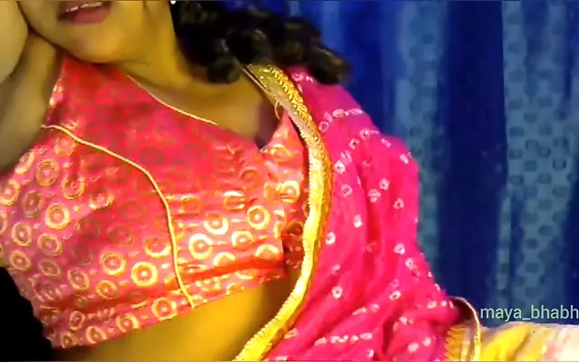 Indian village woman having sex in father in law's bedroom with dirty hindi audio