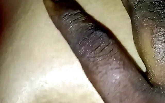 Indian Desi College girlfriend fuck outdoor in bedroom, college lover couple (Hindi audio)