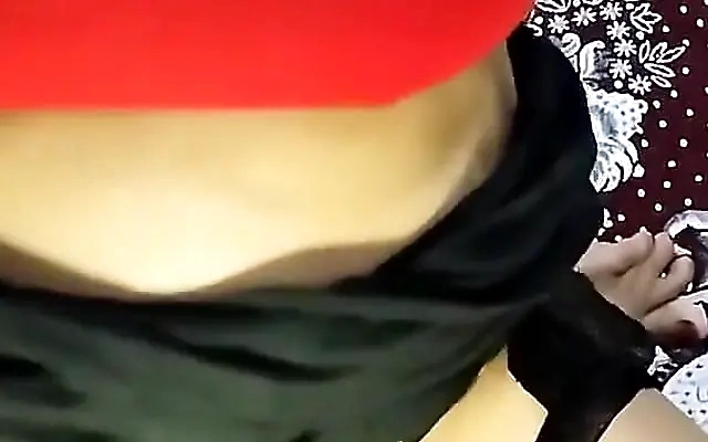 Desi bhabhi in red saree seduces servant for having his hard dick in her wet pussy.